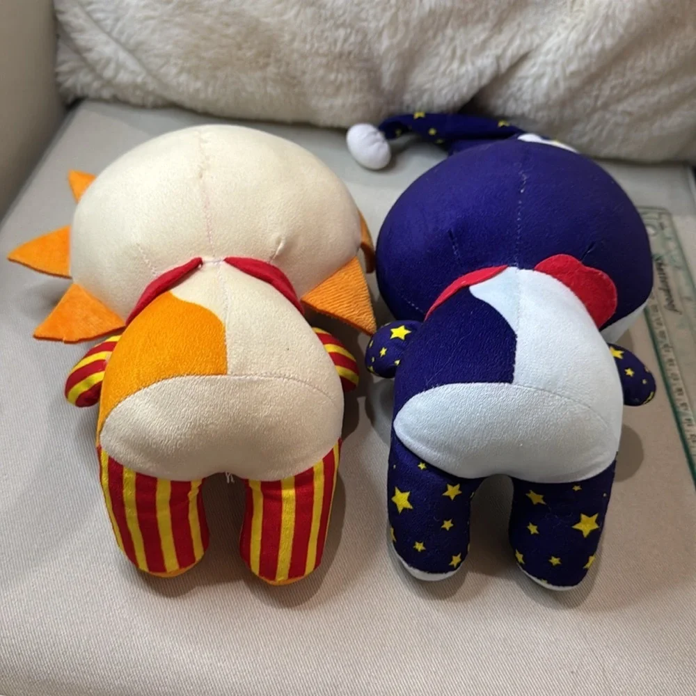 FNAF Sundrop and Moondrop Plush Security Breach